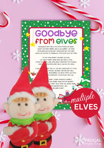 Goodbye Elf Letter