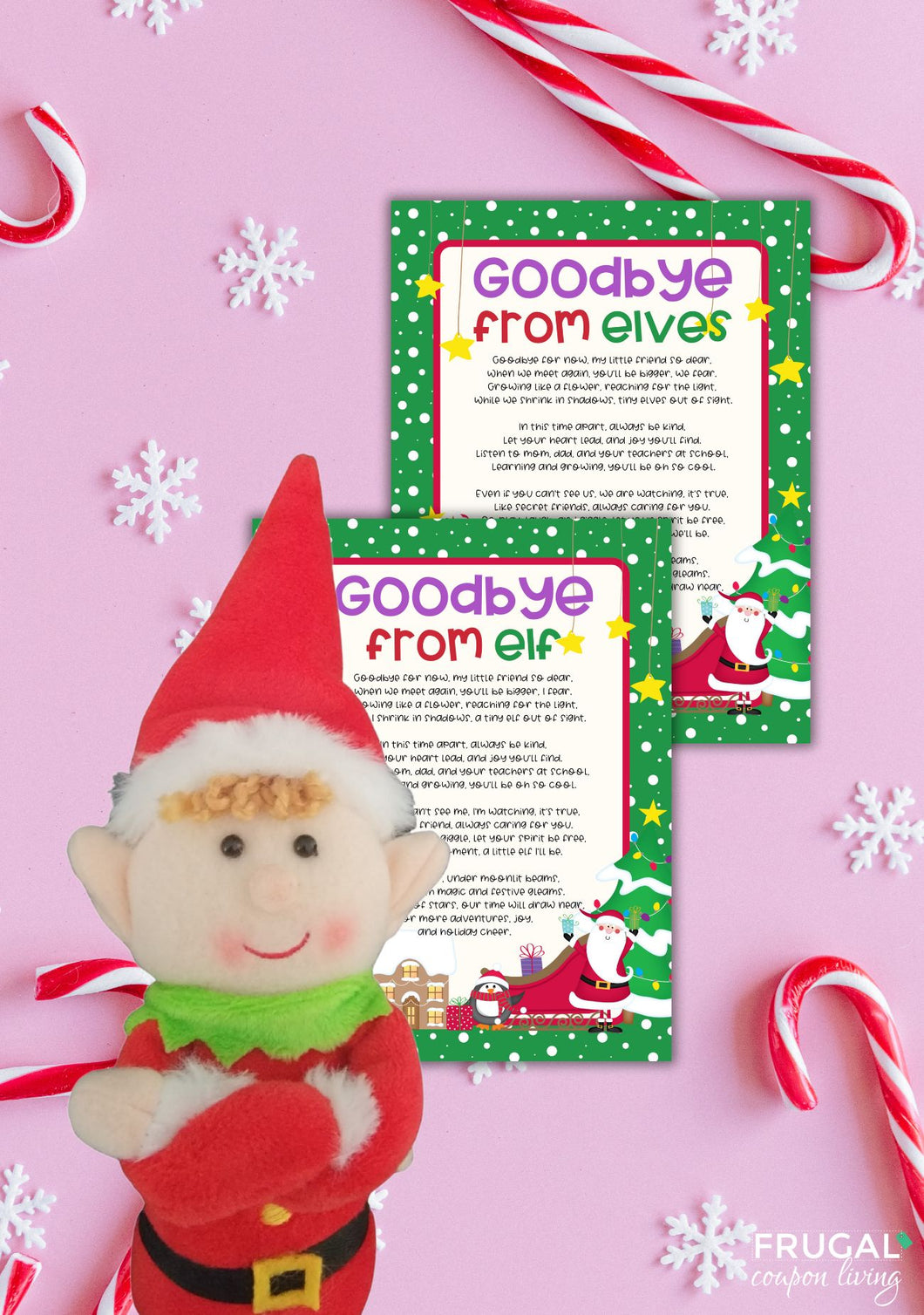 Goodbye Elf Letter