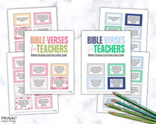 Load image into Gallery viewer, Bible Verses for Teachers