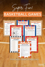 Load image into Gallery viewer, Basketball Game Printables